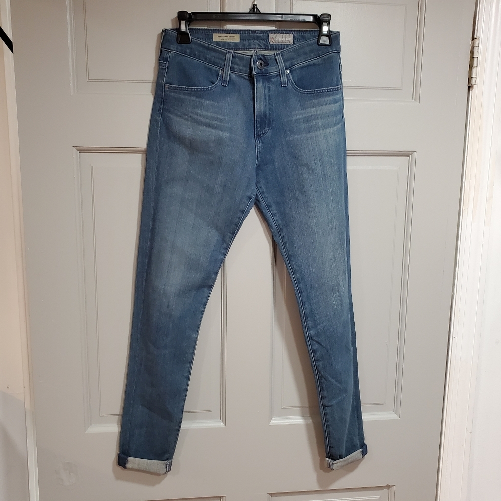 Adriano Goldshmted The Farrah Skinny Women Size 26R High-Rise ‎ Medium Wash
